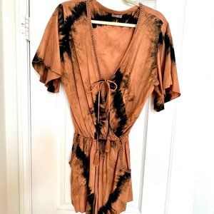 Khush Beaded Romper Medium NWOT
